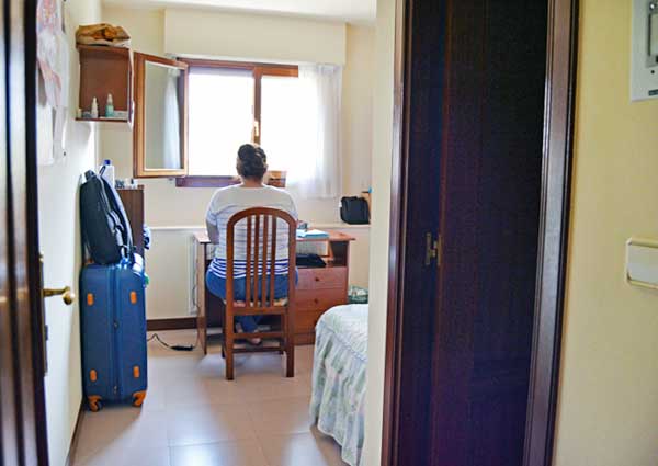 Habitaciones para alojamiento temporal en Vitoria